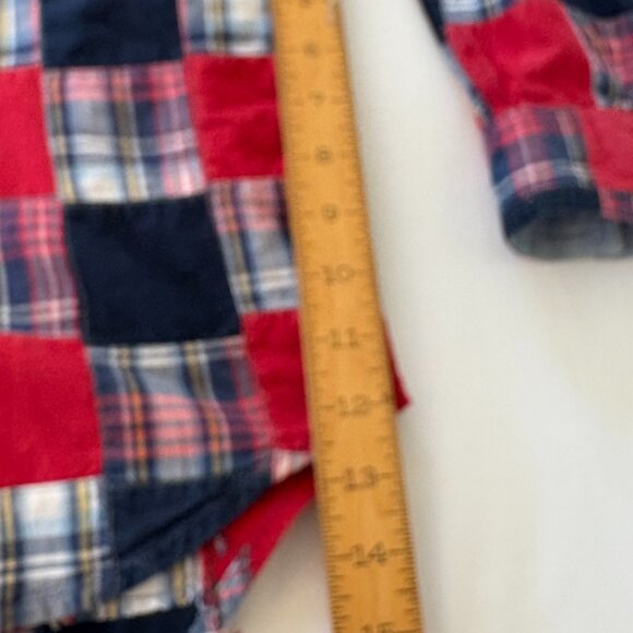 Rare Vintage Cotton Patchwork Blouse by Liz Sport - Picture 10 of 11